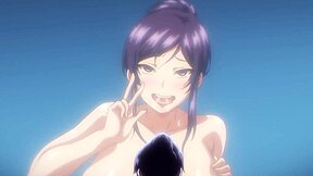 yuugao anime teacher slut endures fucking blowjob creampie