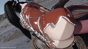 Eve from stellar blade gets fucked hard by huge dick