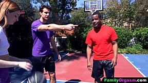 Basketball Game with Stepdaughters Turns into a Fun Bedroom Gathering.