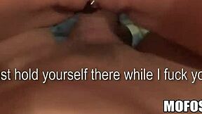 Busty blonde skier gets paid for hot lodge action