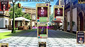 i-i mean, succubus duel in the street with anime hentai vibes