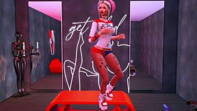 Harley Quinn Becomes Sex Slave in Rough Anal!