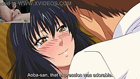 Sticky situation: Big-titted babe swallows it all whole
