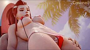 valoran, overwatch, and apex legends mix in wild licking and banging compilation