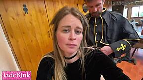 Perverted Priest Blackmails and Forcefully Fucks Married Girl in Taboo POV