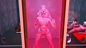 Harley Quinn Becomes Sex Slave in Rough Anal!