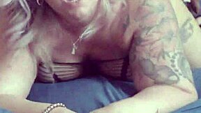 Hot milf gets her ass licked by a black bull