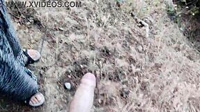 Very risky forest fucking with cute views in stunning 4k!