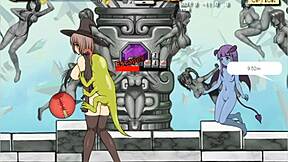 Wow, this witch girl corruption mod with huge tits is insane!