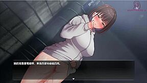 In night walk 5, she exposes herself and gets excited