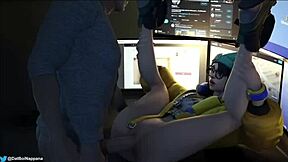 valoran, overwatch, and apex legends mix in wild licking and banging compilation