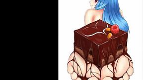 anime feet jerk off challenge 3 gets wild with femdom toe action on youranimeaddiction