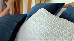 Sharing Bed with Big Titty Roommate Angie Faith Turns Wild