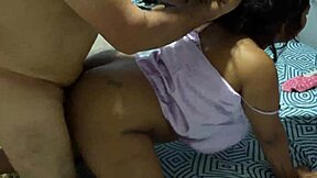 Jassi seduces stepfather for his delicious cock! She loves feeling it in miniskirt.