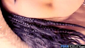 Pornfidelity Ebony Babe Rides White Dick