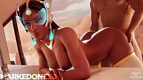 A compilation of anime and hentai with a touch of Overwatch