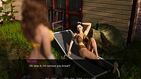 In this hentai game, the nurse brings back pleasure to the patient