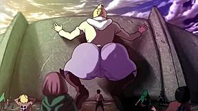 Anime girls assjob twerking blowjob compilation