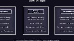 playing a hot anime hentai game