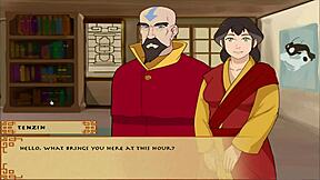 I explore love in the four elements trainer book 4 part 51