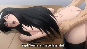 Anime Slut Takes Assfucking Double Penetration And Facial In Gangbang