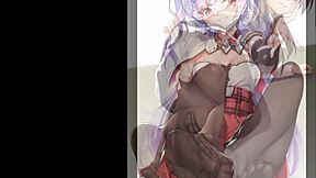 anime feet jerk off challenge 3 gets wild with femdom toe action on youranimeaddiction