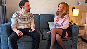 passionate sex with redhead milf andi