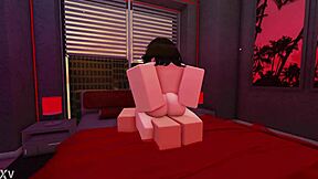 Part 1 of roblox slut getting fucked and creampied hard