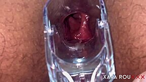 curious about anal play with a speculum in tight hairy ass?