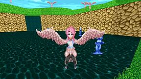 Monster girl with big ass and tits dominates with oral blowjob and creampie