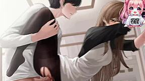 Sexy Vampires Fucked In Stockings - What A Teasing Hentai Scene!