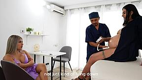 doctor pounds me and my pregnant friend hard without care - part 1