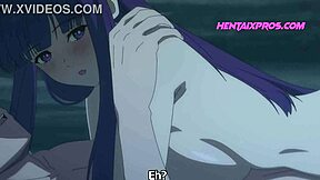 Beautiful animated video of hot and passionate sex in a cold cabin