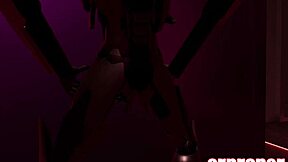 Vrchat Arcee und Starscream am Glory Hole