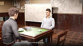 the university of problems anime game reaches its 50th episode