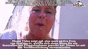 German milf couple tries first time ffm threesome with friend at casting