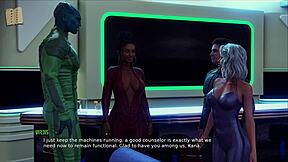 star harem adventure with curvy characters