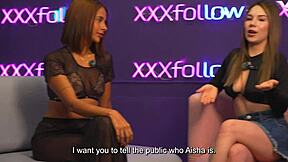 xxxfollow 3 aishadanveer fucks hard with her real couple - dani ortiz podcast