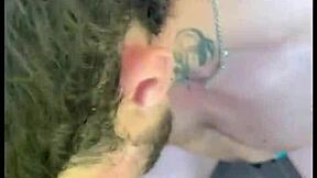 Beautiful Young Girl Sucks Stranger Jerking Off on Trail