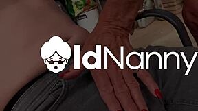 Busty British milf Tina Tolley plays with dildo for intense pleasure - Oldnanny