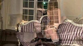 kisa angel performs intriguing strip dance as petite blonde teen