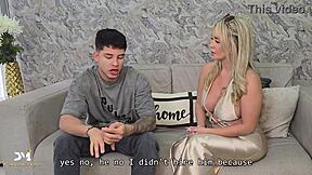 Sexy Lawyer Danner Mendez & Tatiana Alvarez Seal Deal with Intense Sex.