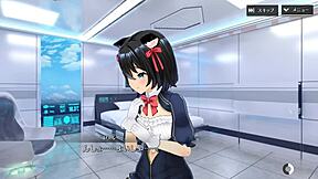 koharu's proud little sister takes it from behind