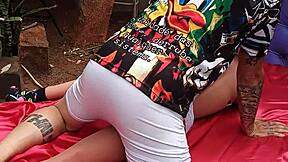 I’m pounding a tight sex toy ass with wild passion.