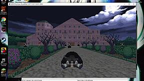 Monster girl with big ass and tits dominates with oral blowjob and creampie