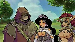 Akaburs Star Channel Part 54: Monster Alien Fucks Big Tits Anime Girl With Dirty Talk!