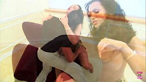 i can’t resist this brunette bimbo getting pounded in lingerie