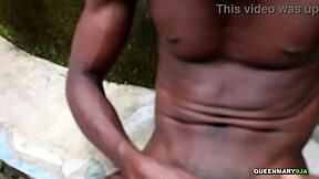 Horny stepsis and I fucked wildly outside!