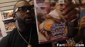 hey, this ho gets interracial bukkake with big cocks