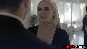 Petite teen falls for dominant man and becomes submissive